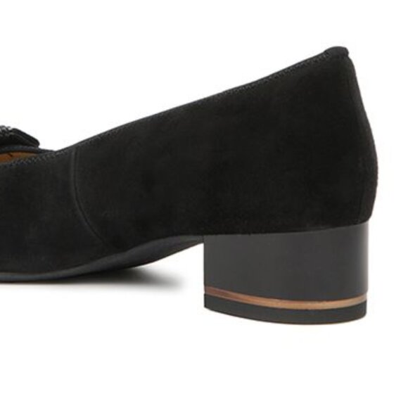 ARA High Soft Black Suide Shoes - Picture 4 of 12